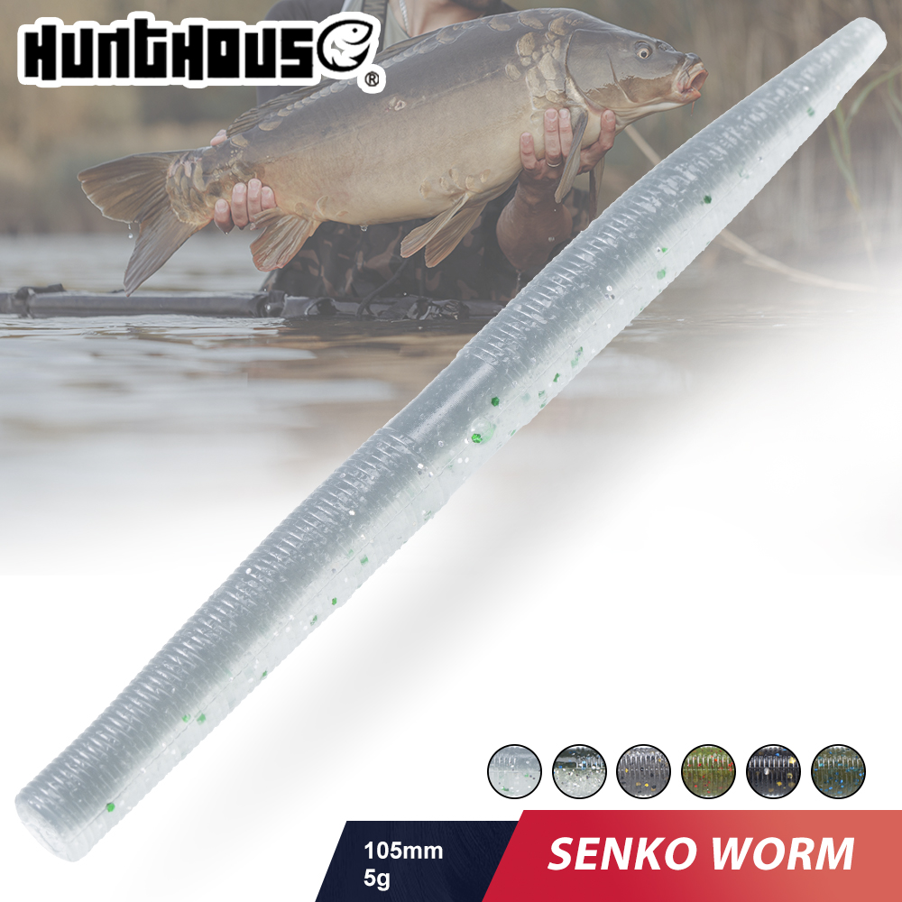 Fishing Lure Soft Plastic - Hunthouse Senko Solucan Yumuşak Balıkçılık Yemi