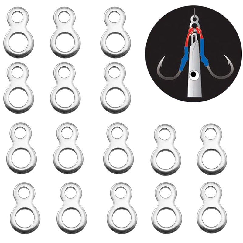 Fishing Lure Jig - 10-50 adet paslanmaz çelik balıkçılık katı