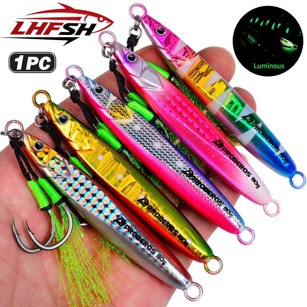 Fishing Lure Buzzbait - LHFSH Işıklı Metal Jig Balıkçılık Yemleri