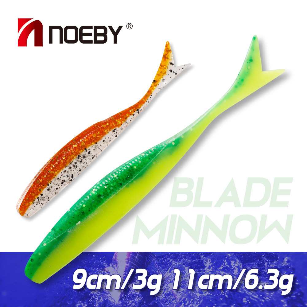Fishing Lure Blade Bait - NOEBY Yumuşak Cazibesi Bıçak Minnow 9