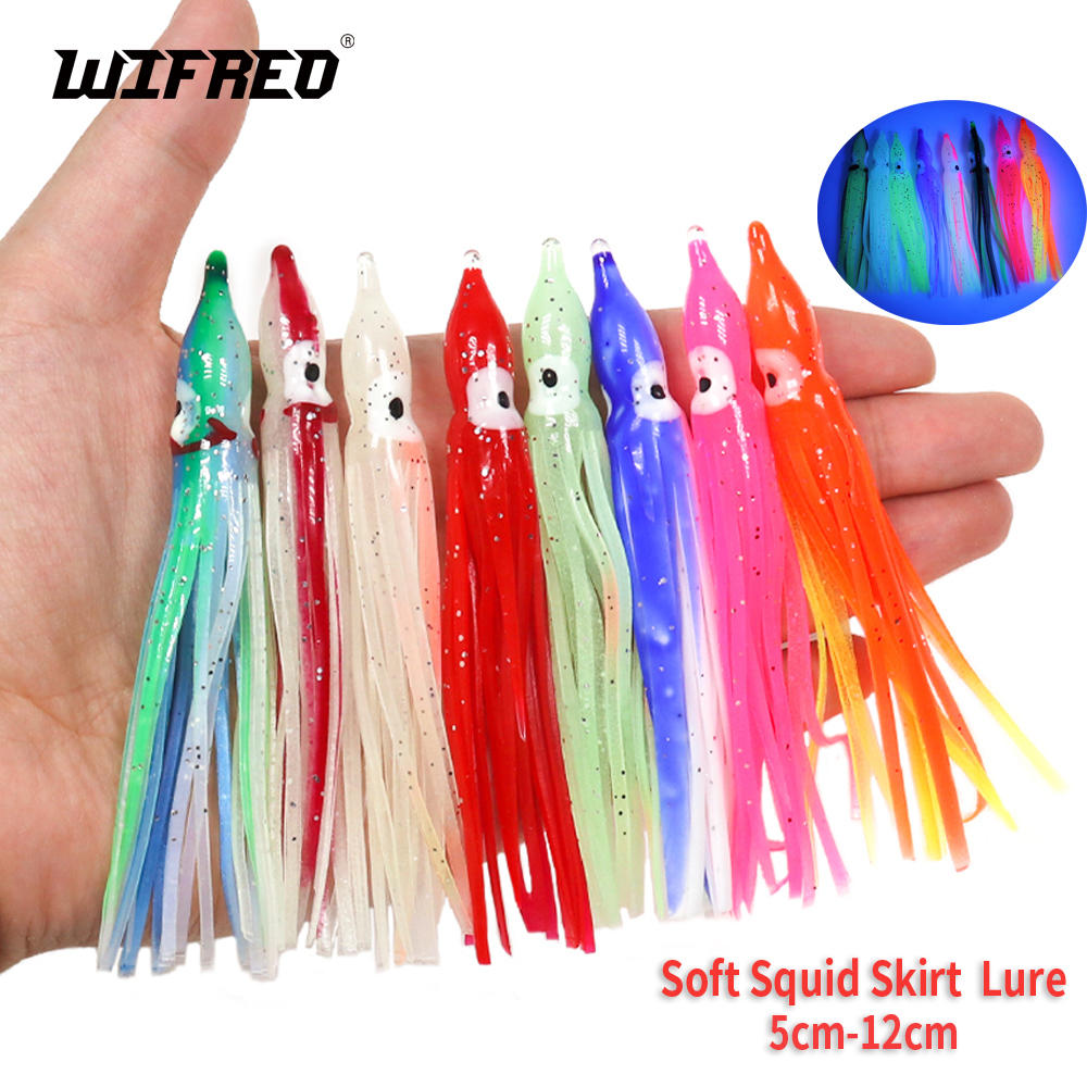 Fishing Lure Buzzbait - Wifreo Kauçuk Kalamar Etek Balıkçılık Deniz