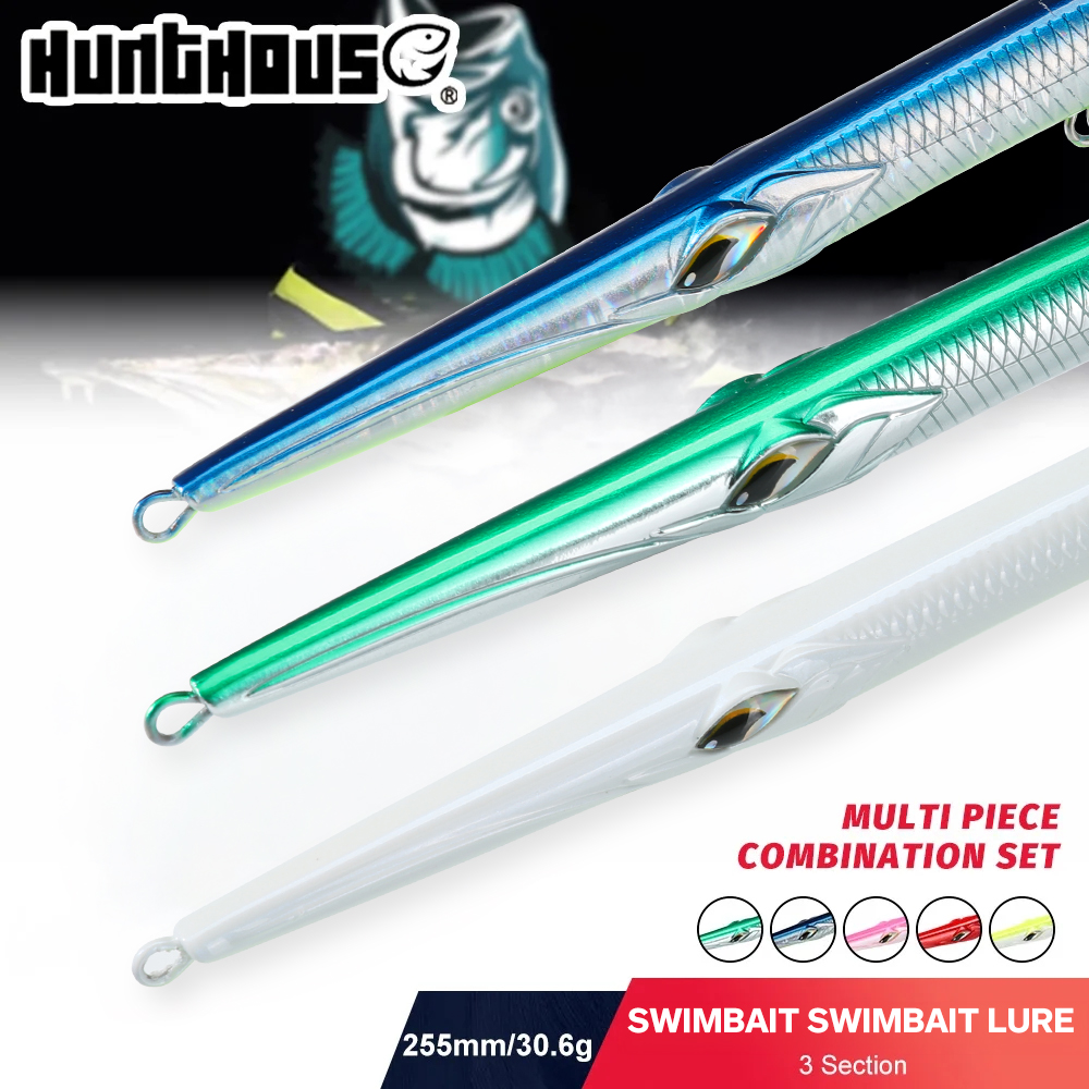 Fishing Lure Popper - Hunthouse 3 adet Swimbait 255 kalem
