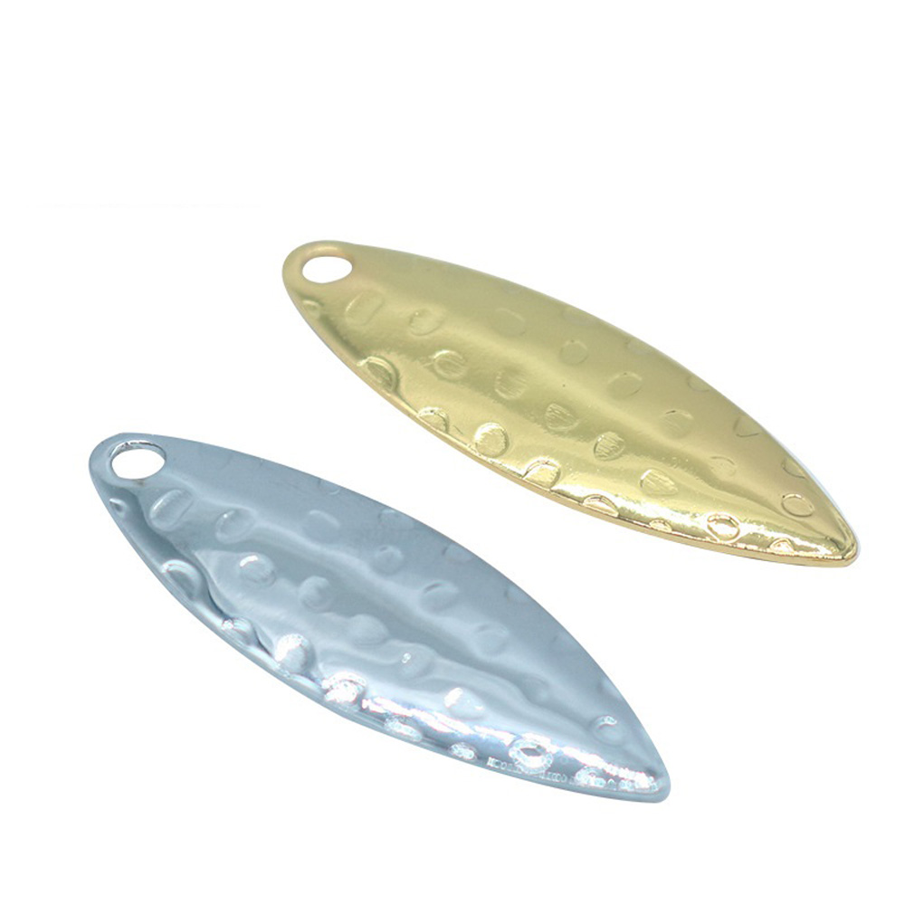 Fishing Lure Spinner - 10 adet/grup Söğüt yaprağı Payet Çukur