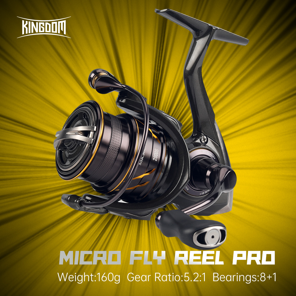 Kastking Reel Zephyr - Kingdom Micro Fly Pro Balıkçılık Spinning