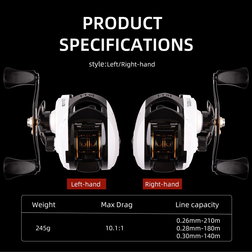 Baitcasting Makarası Balıkçılı - Kastking Reel Zephyr incelemesi ve fiyatı
