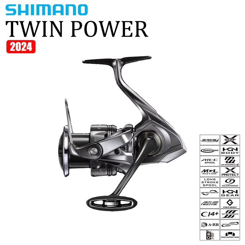 SHIMANO 2024 TWINPOWER Deniz S - Shimano Reel Sustain incelemesi ve fiyatı