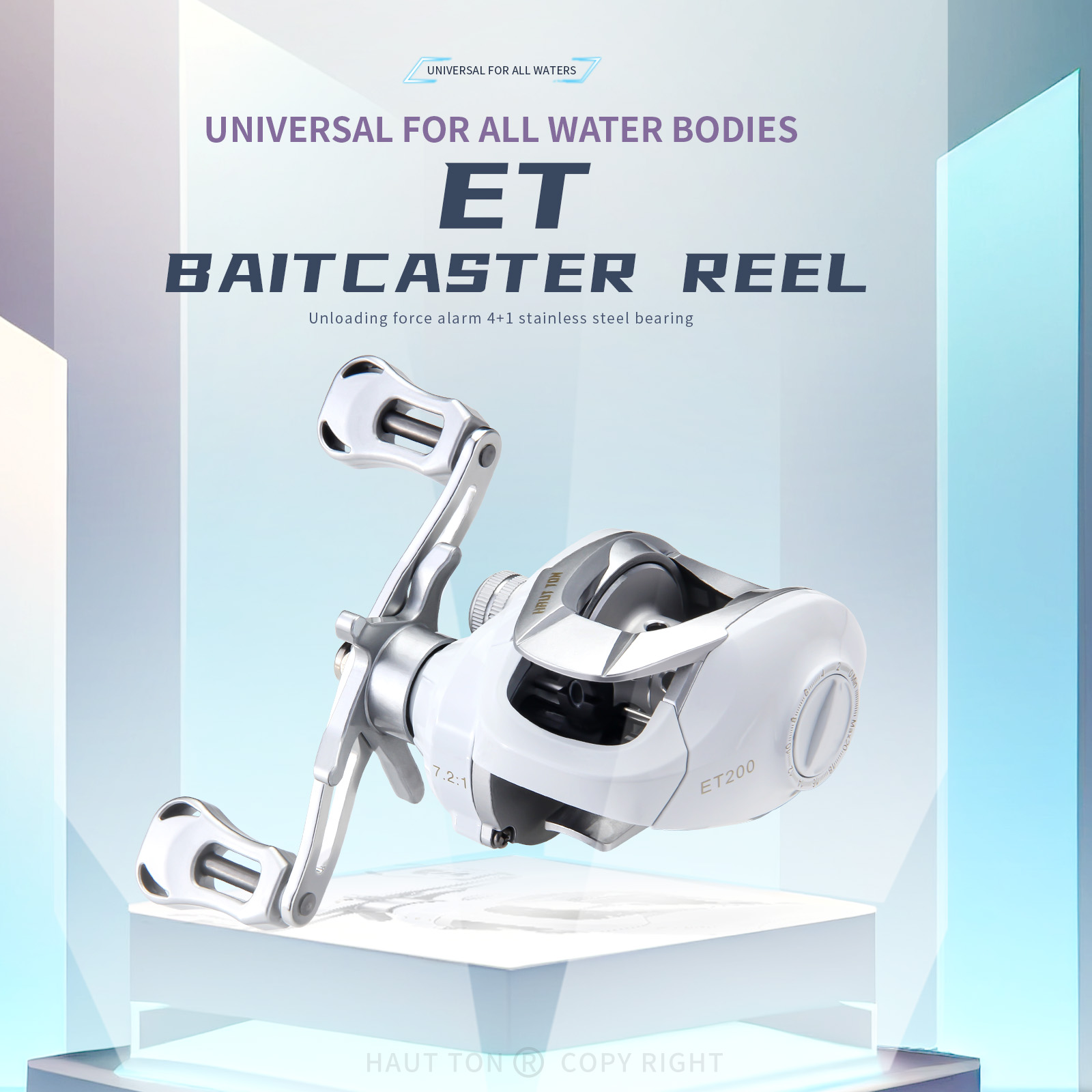 HAUT TON ET Baitcaster Makaras - Kastking Reel Zephyr incelemesi ve fiyatı