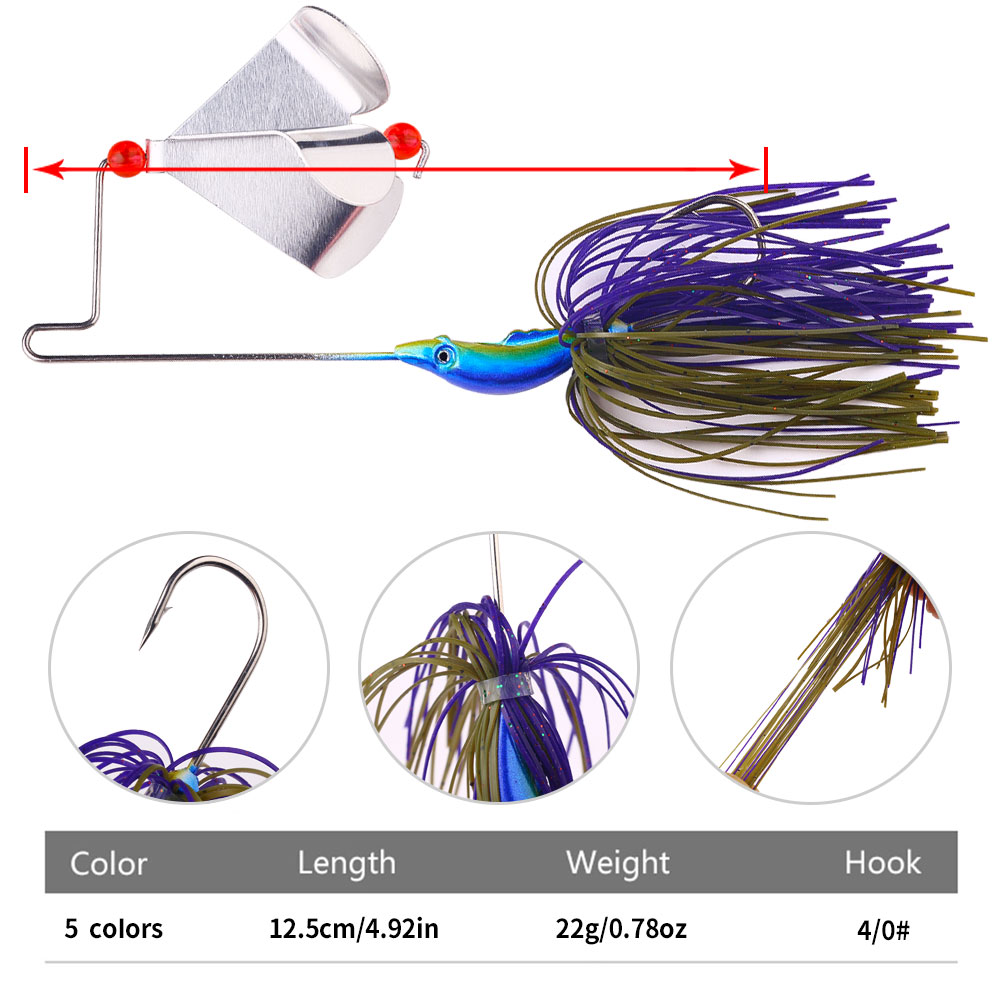 22g Buzzbait Balıkçılık Yemi,  - Fishing Lure Blade Bait incelemesi ve fiyatı