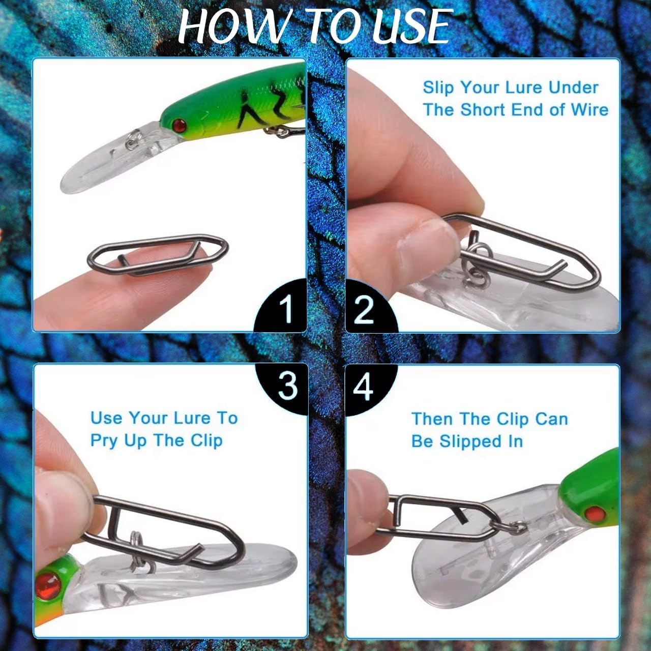 9KM Balıkçılık Klips Seti 110  - Fishing Lure Making Kit incelemesi ve fiyatı