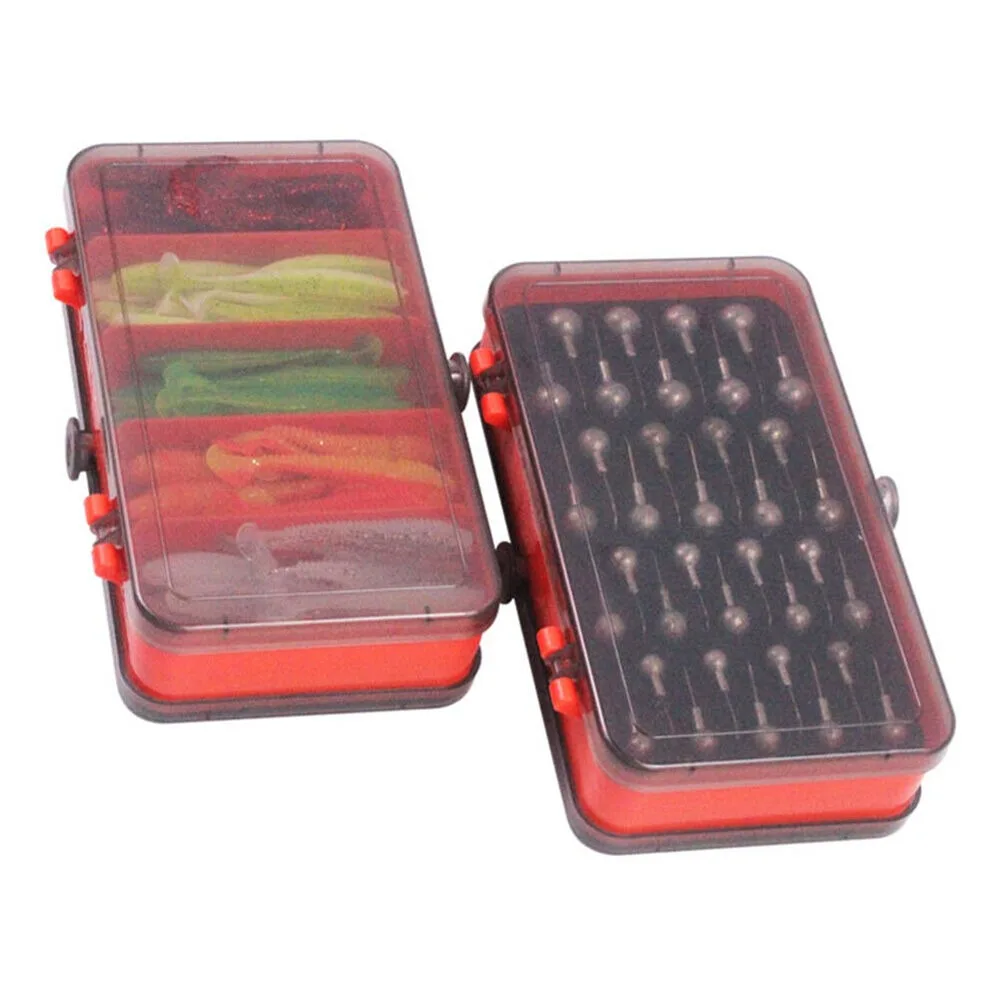 Taşınabilir Çift Taraflı Bölün - Fishing Lure Soft Plastic incelemesi ve fiyatı