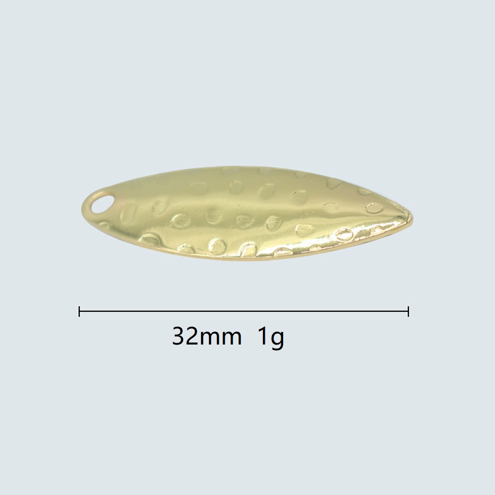 10 adet/grup Söğüt yaprağı Pay - Fishing Lure Spinner incelemesi ve fiyatı