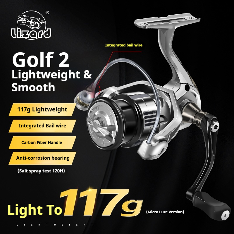 Lizard Golf 2 Metal Makaralı O - Kastking Reel Zephyr incelemesi ve fiyatı