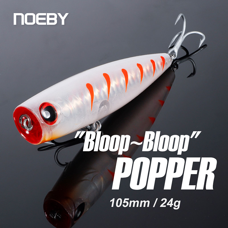 Noeby 105mm 24g Topwater Poppe - Fishing Lure Popper incelemesi ve fiyatı